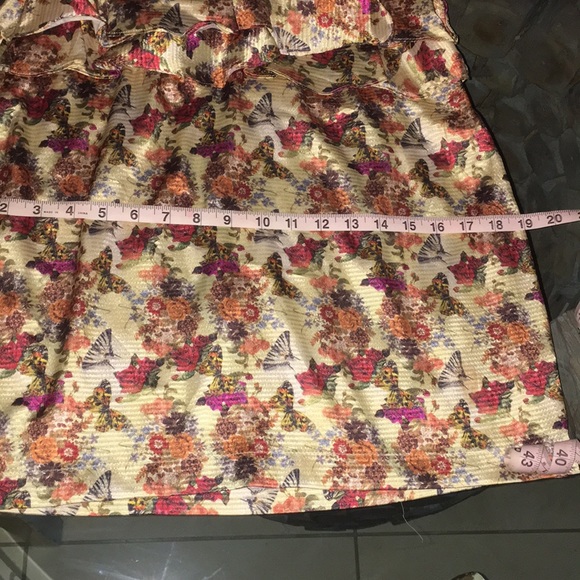 butterfly flowers dress - Picture 6 of 6